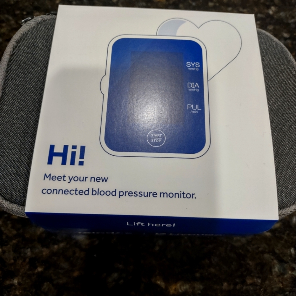 NWT Teladoc/Livongo Battery Powered Blood Pressure Monitor (batteries included)